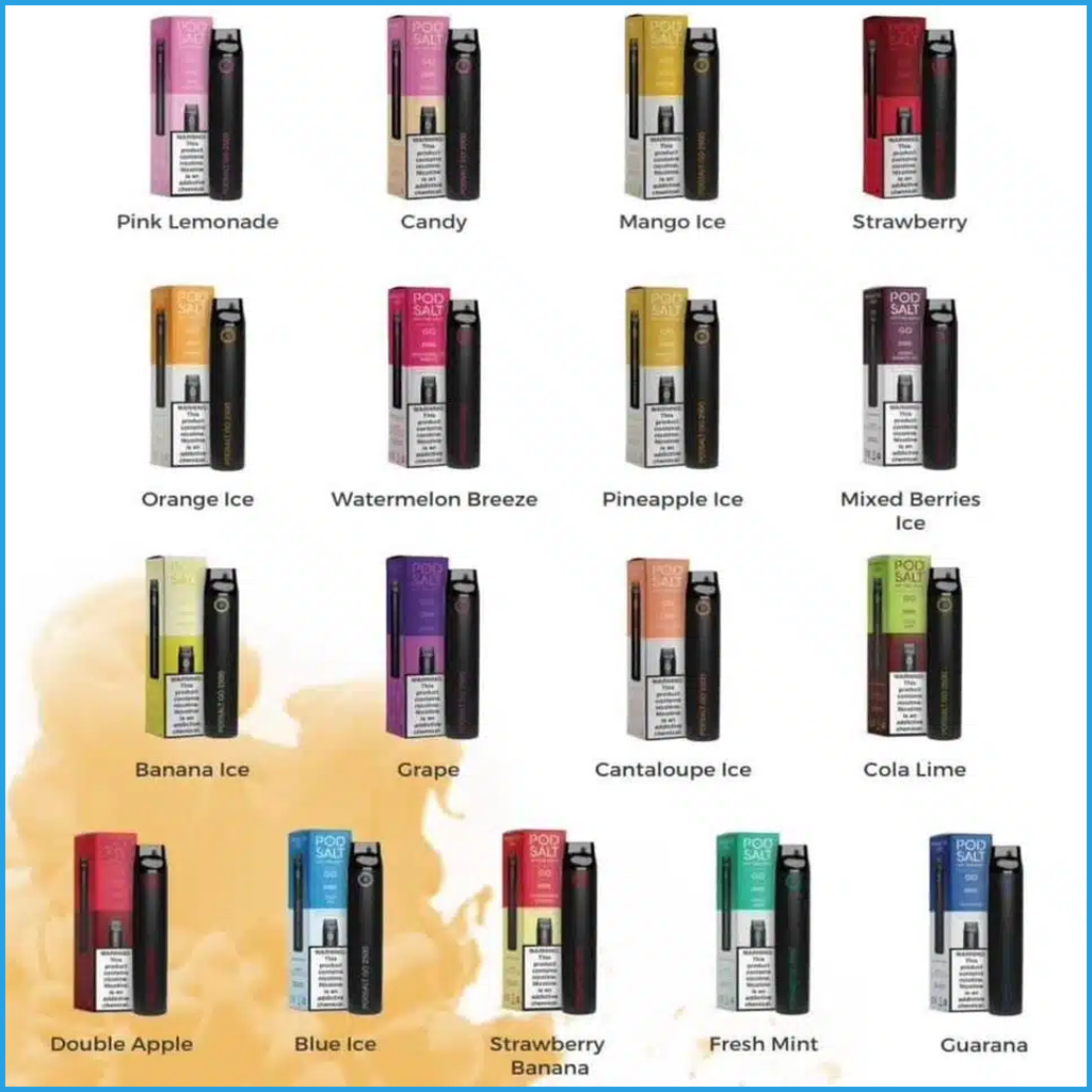 POD SALT GO 2500 PUFFS Disposable Vape in UAE-All flavours-vapro.ae POD SALT GO 2500 PUFFS Disposable Vape in UAE-All flavours-vapro.ae