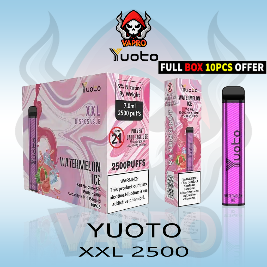 Yuoto XXL 2500 10PCS Box Price In UAE